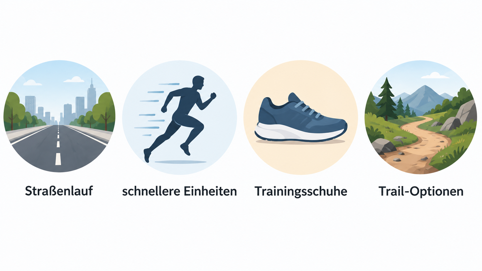 Die im Abschnitt beschriebene Bandbreite des Puma-Sortiments für Training, Tempo und Trailrunning darstellen.
