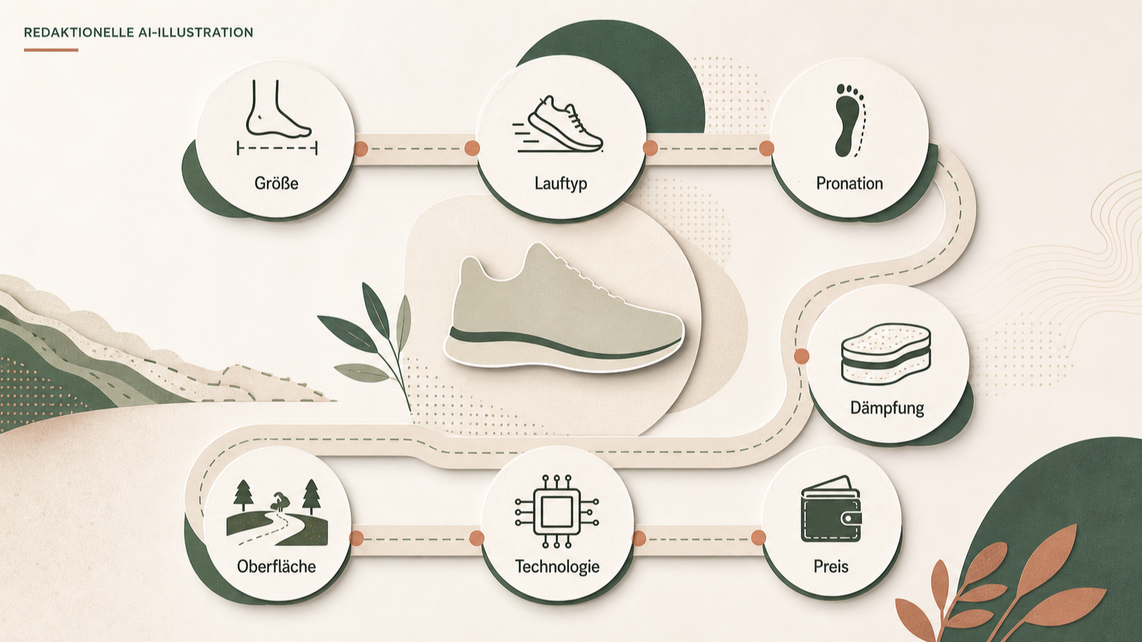 Redaktionelle Illustration zu PUMA Laufschuhe im Test-Check: NITRO-Modelle, Alltagstauglichkeit und Grenzen